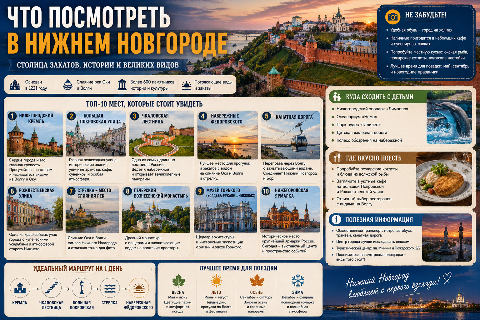 Путеводитель по Нижнему Новгороду