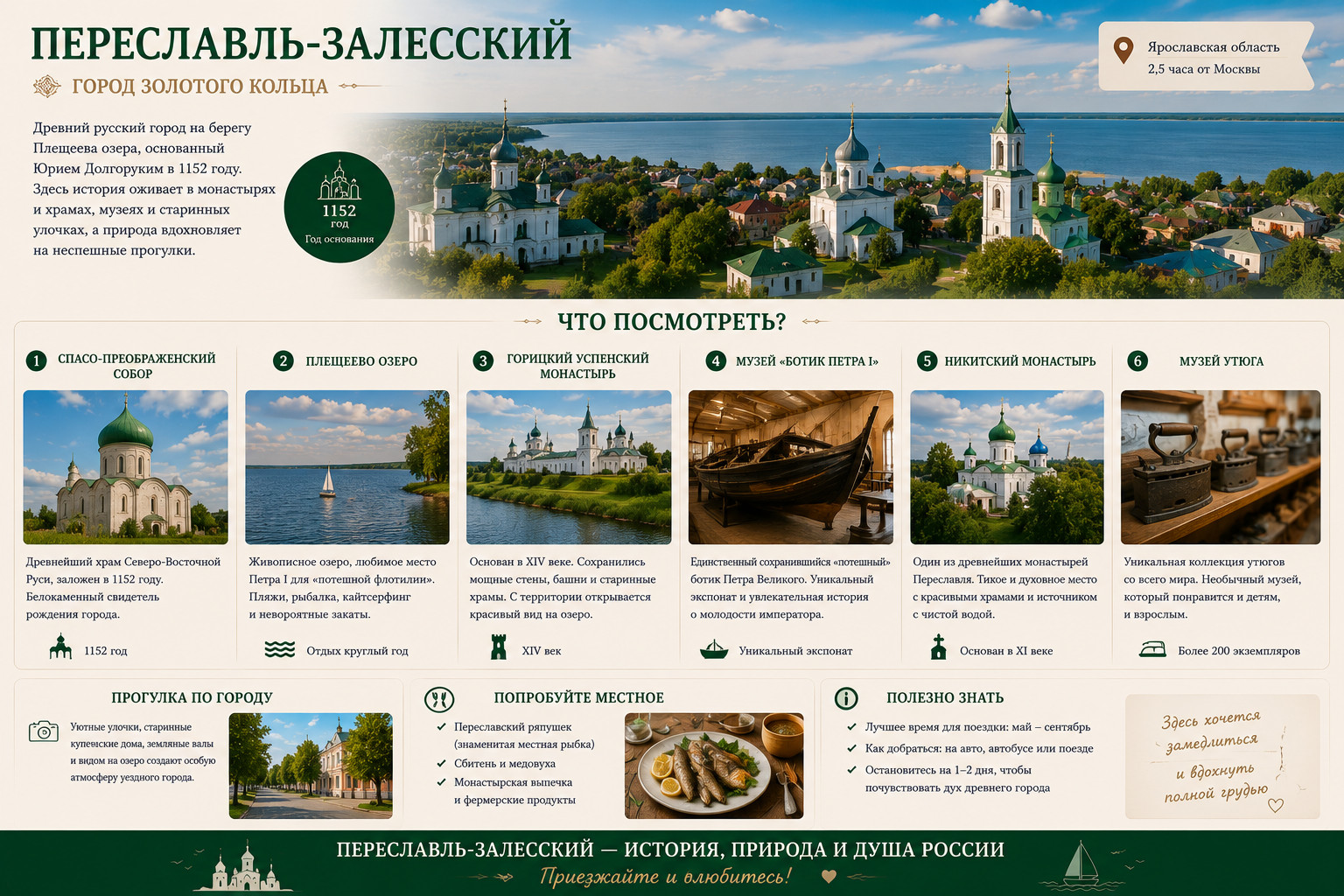 Переславль-Залесский: сердце Золотого кольца