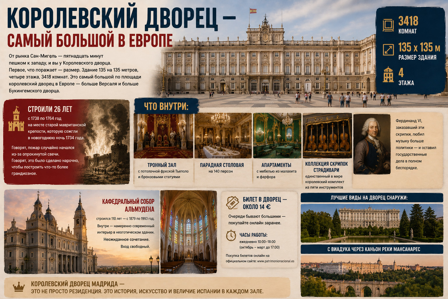 Королевский дворец Мадрида