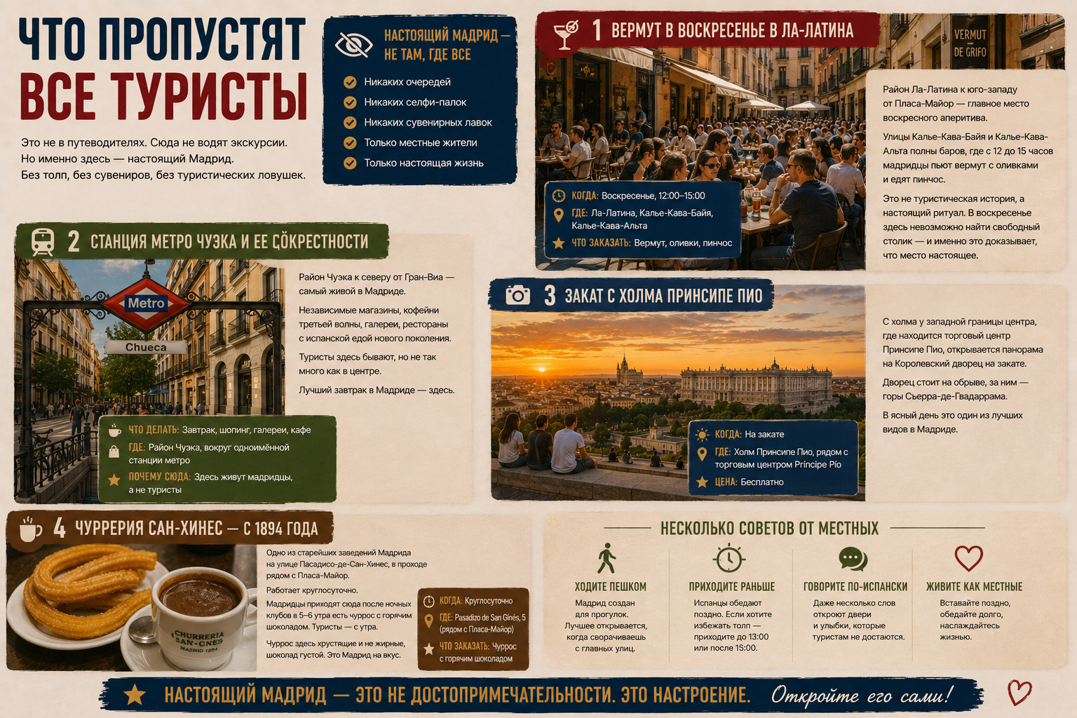 Настоящий Мадрид без туристов