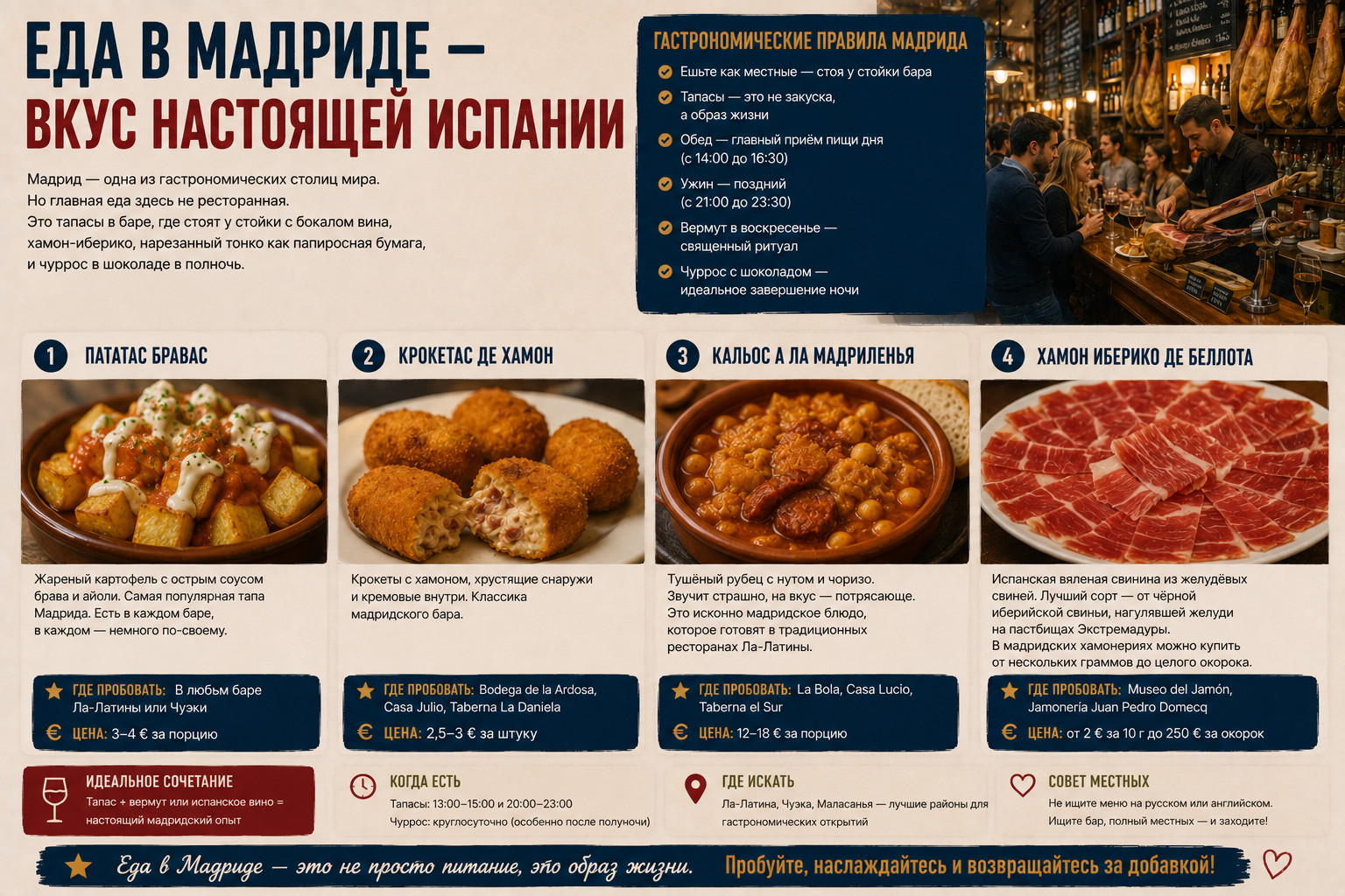 Еда в Мадриде