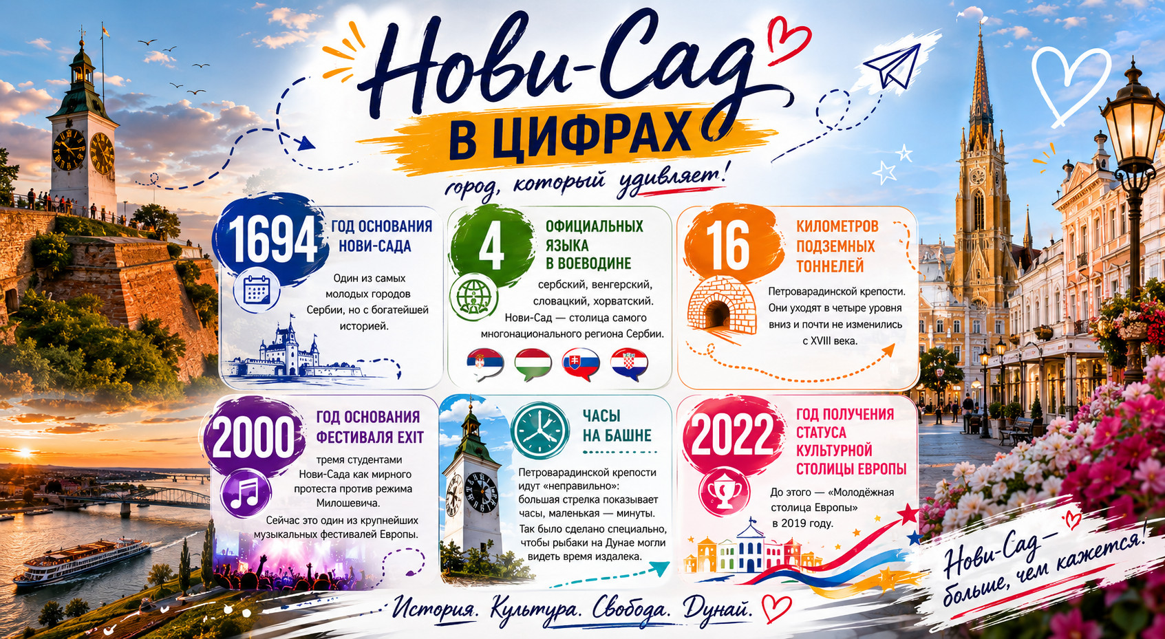 Нови-Сад: город, который удивляет! 