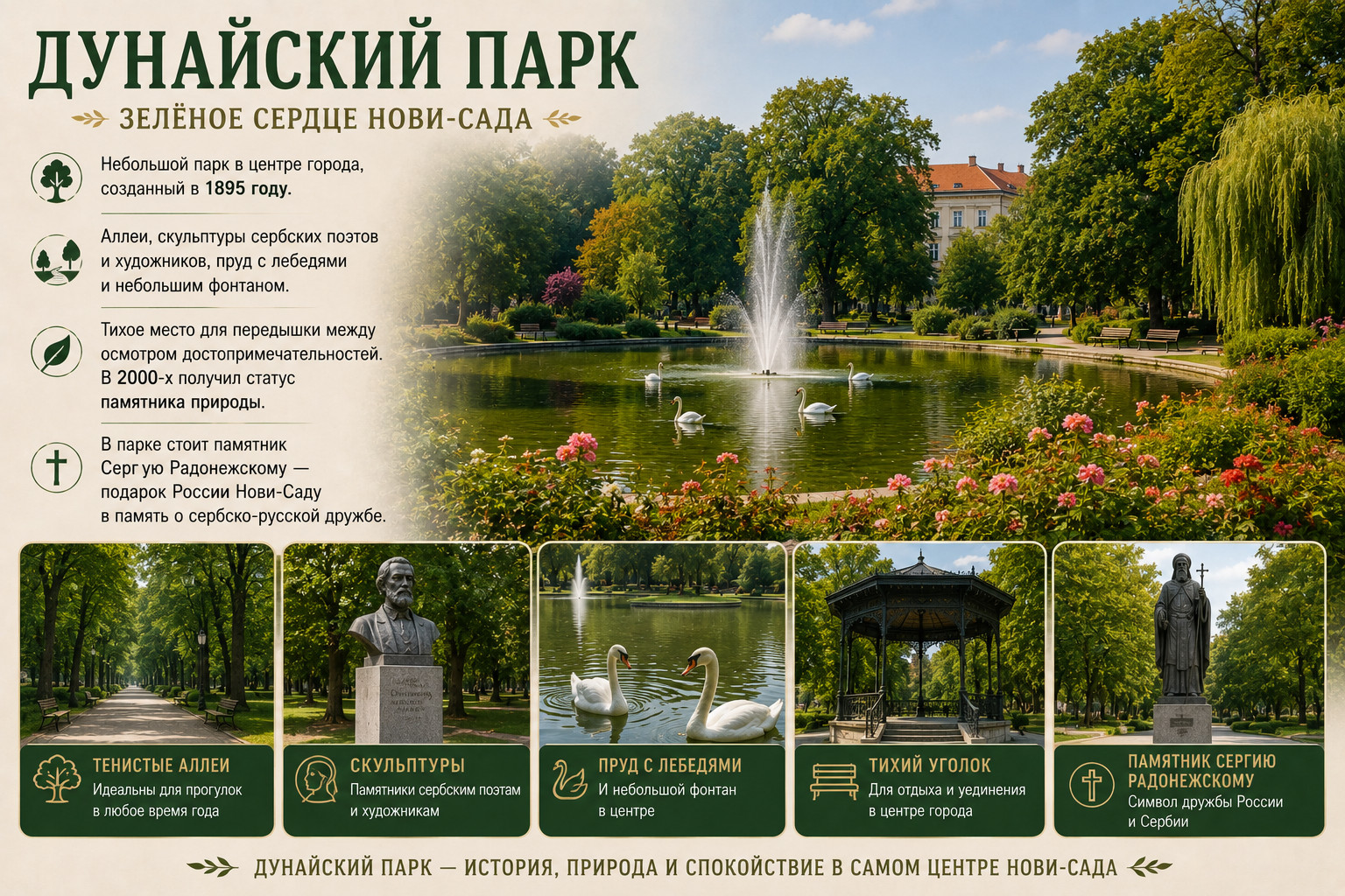 Дунайский парк: природа и история 