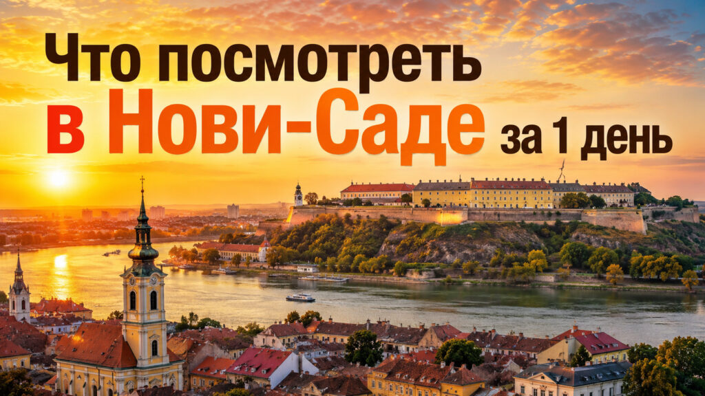 Что посмотреть в Нови-Саде за 1 день самостоятельно: крепость над Дунаем, синагога и сербские Афины