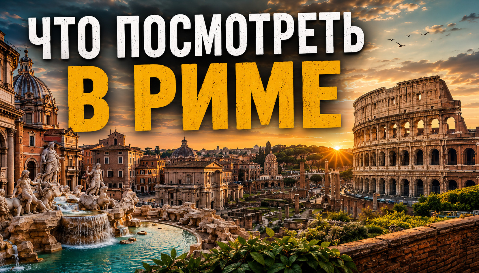 Что посмотреть в Риме за 1 день самостоятельно: 2700 лет истории, Колизей и фонтан где ловят 700 000 евро в год