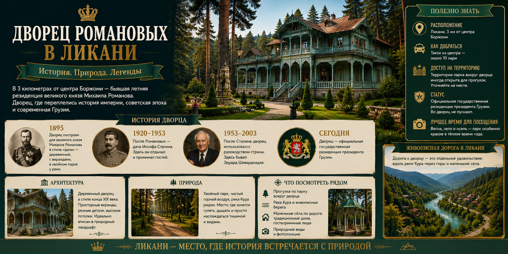 Дворец Романовых в Ликани