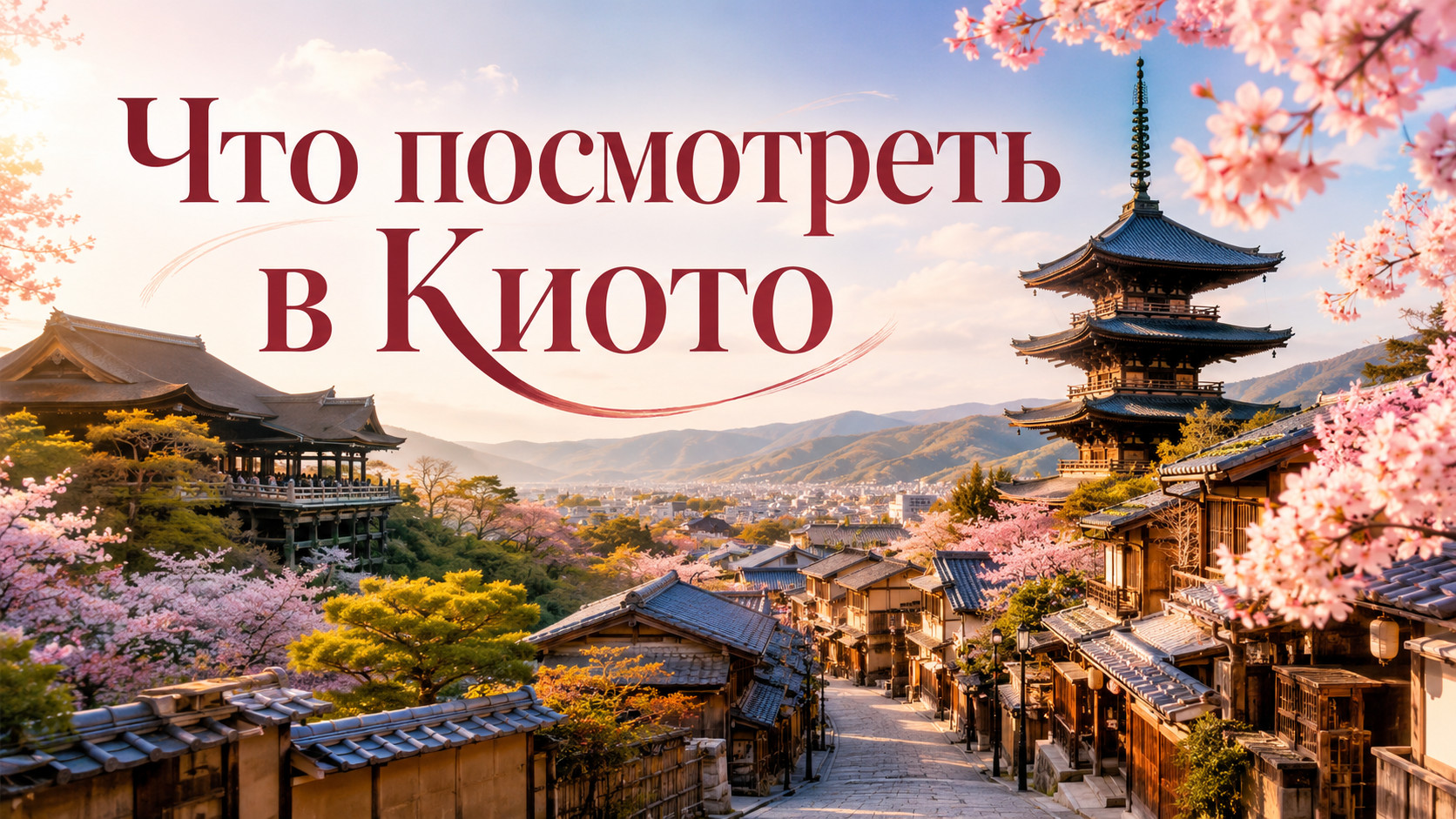 Что посмотреть в Киото весной