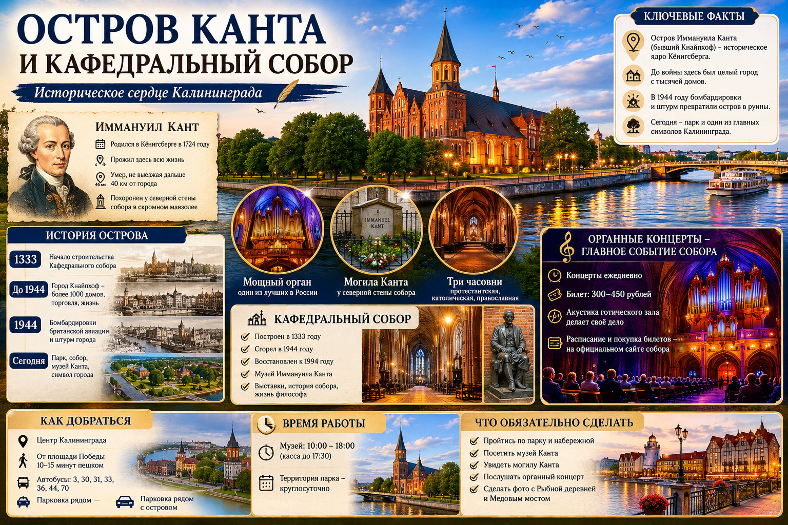 Остров Канта в Калининграде

